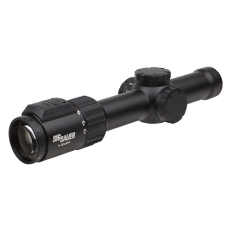 Sig Sauer EASY6-BDX Tactical Rifle Scope 1-6x24 30mm Digital Focal Plane BDX-R LPVO - Black