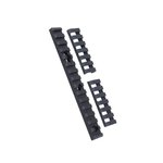 ERGO Picatinny Rail with Rail Covers and Mounting Hardware AR-15 Handguard 6" Aluminum Black
