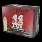 Fort Scott Munitions 44 Mag TUI 200gr Solid Copper Spun Pistol Ammo (20rd)