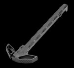 Seekins Precision DNA AR-10 Charging Handle 6061-T6 Aluminum Black Hardcoat Anodized