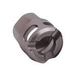 True Precision TPYMICROSS Micro Compensator Y-Type Satin Stainless 1/2x28 Threads 9mm