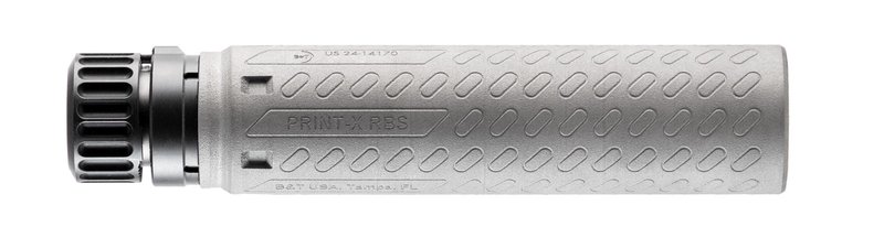 B&T Print-X RBS Ti Gray .30 Caliber w/ Surefire Hub Adapter