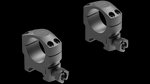 Leupold Mark 4 1-inch Cross-Slot Scope Ring Set for 1-inch Tube