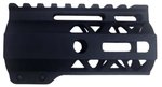 OpticsPlanet Exclusive Moriarti AR-15 4in M-LOK Diamond Cut Slim Profile Free Float Handguard MA15-US-4-DMD