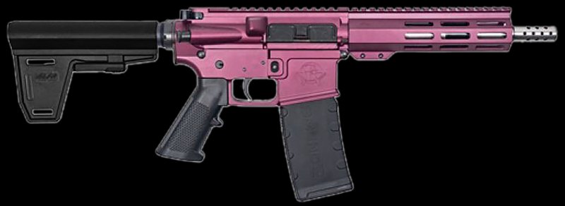GLFA GL15 223 Wylde AR-15 Pistol 7.50 Inch Cerakote Black Cherry