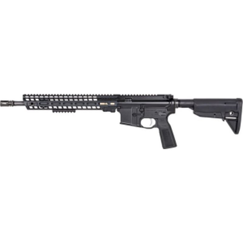 Geissele Automatics Border Patrol 08-494B Rifle 5.56 NATO 14.5" 30+1 Semi-Auto P&W Ext A2 M-LOK BCM Stock Black