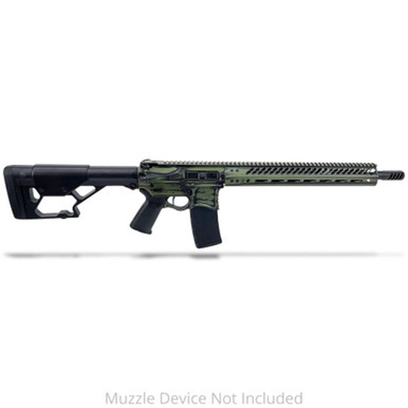 Seekins Precision DMR .223 Wylde 16" Barrel 1:8 Twist 1/2x28 OD Green