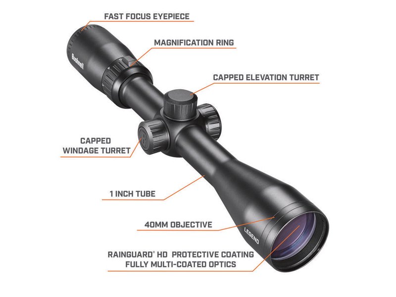 Bushnell Legend 3-9x40 Illuminated Riflescope