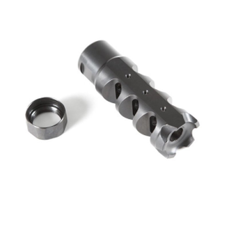 POF Muzzle Brake 3G 308 Win 5/8-24 Black AR-10 Muzzle Device