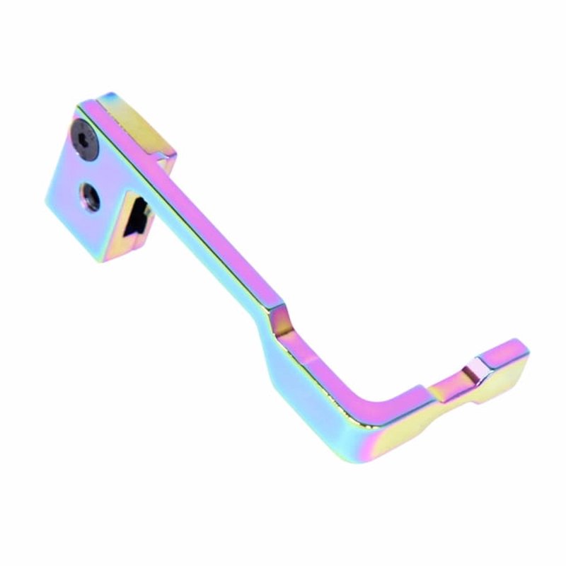 Guntec USA AR-15 Extended Bolt Catch Release Rainbow PVD