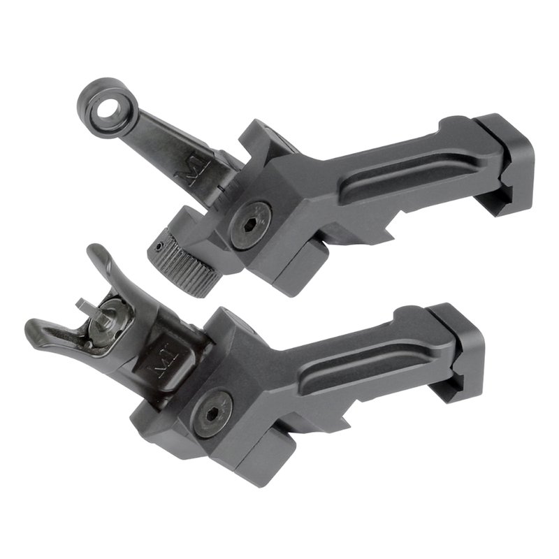 Midwest Industries 45 Degree Offset Combat Rifle Sights - MI-CRS-OSS