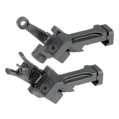 Midwest Industries 45 Degree Offset Combat Rifle Sights - MI-CRS-OSS