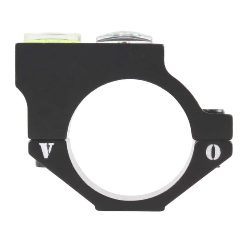 Vector Optics ACD Mount Ring 25.4mm Tube 6063-T6 Matte w/ Offset Bubble Level & Compass Black