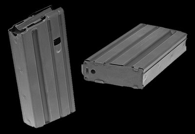 Ruger AR-556 .450 Bushmaster 5-Round Detachable Magazine (Steel 410) Black 90679