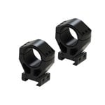 Burris XTR Signature 30mm Scope Rings 1.25 Inch Height Fits Picatinny Rail Black