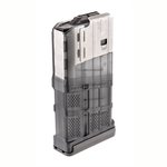 Lancer L7AWM 7.62x51mm Polymer Magazine 20-Round Translucent Smoke for AR-10