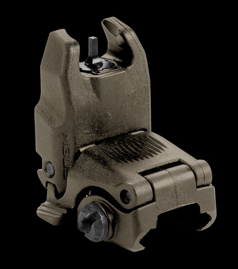 Magpul MBUS Gen 2 Front Flip-Up Sight ODG Polymer for AR-15/M16
