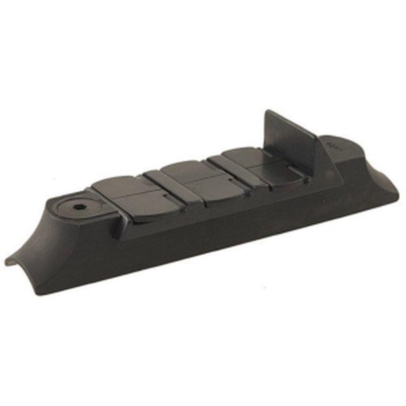 NECG Classic Express Rear Sight Island Base 3-Leaf Medium .675-.730 Steel Blue