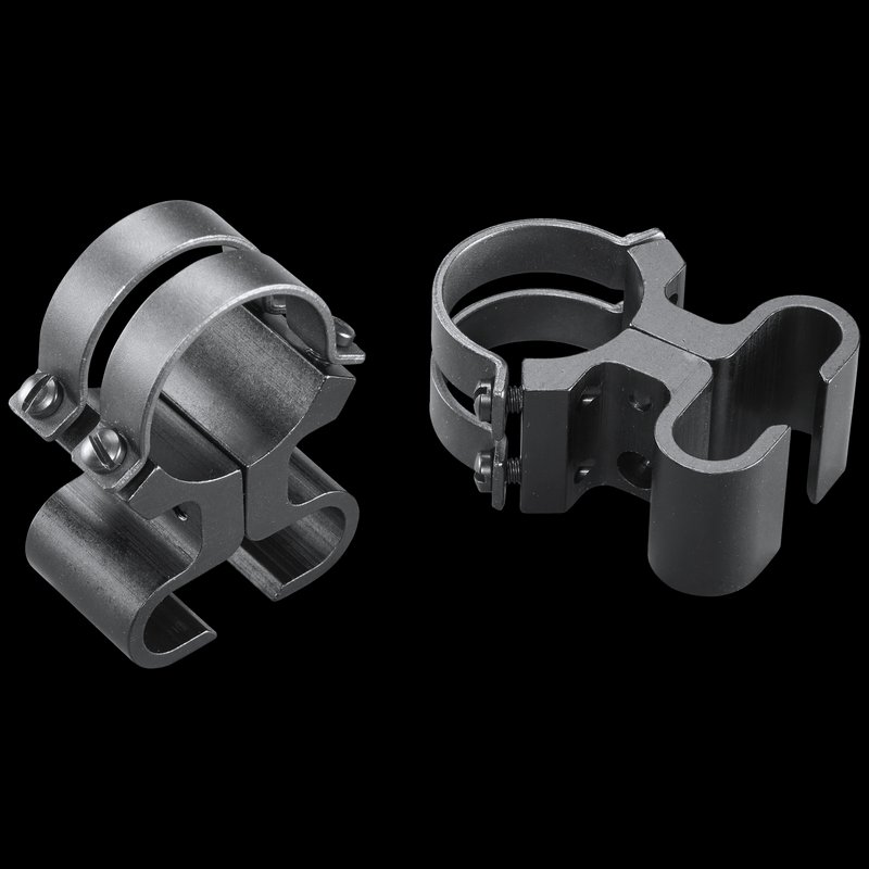 Weaver 1" 22 Steel-Lock See-Thru Mount Matte Black (49515)