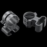 Weaver 1" 22 Steel-Lock See-Thru Mount Matte Black (49515)