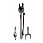 Attwood SP-400-RB Roller Bolt Transom Saver 23-35 in Black Coated Tube