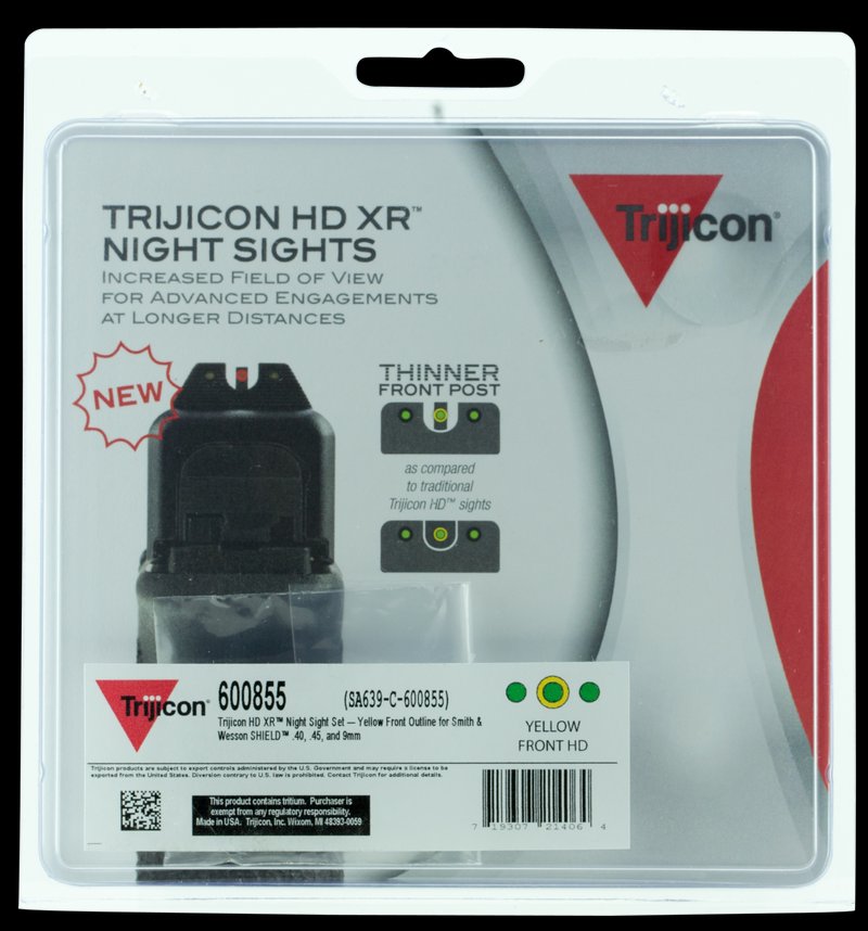 Trijicon HD Night Sights Trj 600855 XR NS for S&W Shield