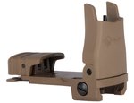 Mission First Tactical Polymer Flip Up Front Sights w/ Windage Adjustment BUPSWF-SDE Color: Scorched Dark Earth