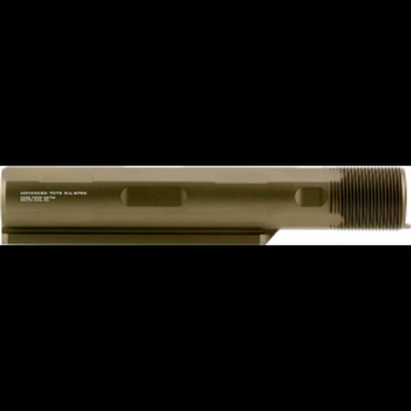 Strike Industries SIARARET7FDE AR Advanced Receiver Extension AR Style Mil-Spec 7075 T6 Aluminum Flate Dark Earth