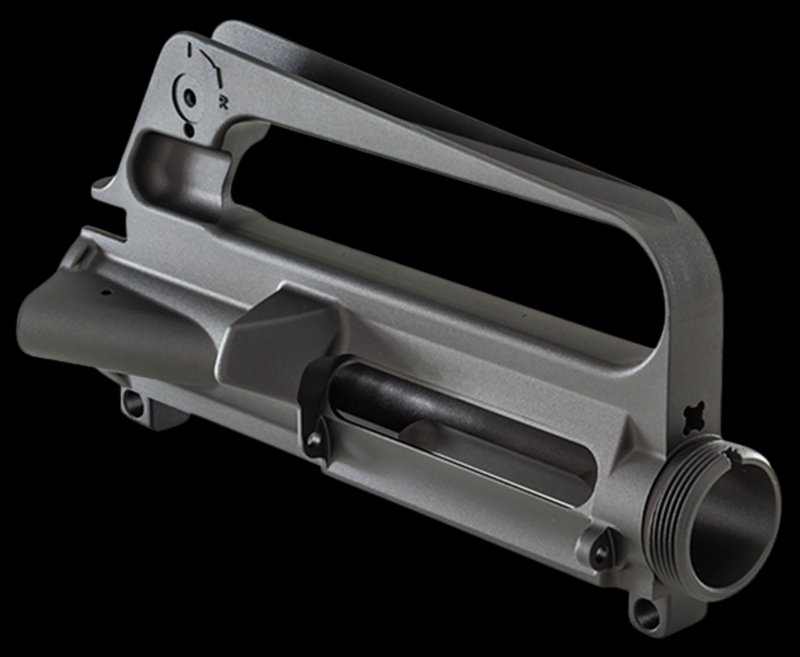 Luth-AR A1 Stripped Upper Receiver w/ Carry Handle M4 Feed Ramps Hardcoat Anodized UR-01-E3-M4