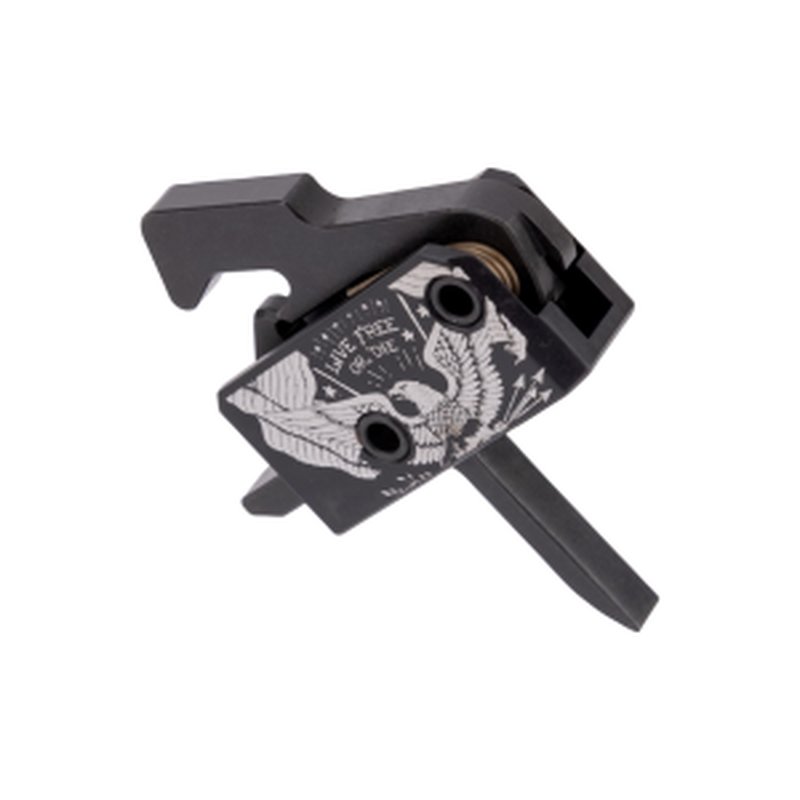 Rise Armament RA-140 Super Sporting Trigger - Live Free or Die - Flat