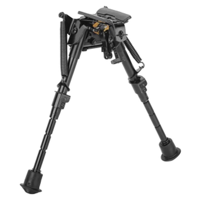 Caldwell XLA Pivot Bipod with Swivel Stud Mount, 13.5-27 in, Black