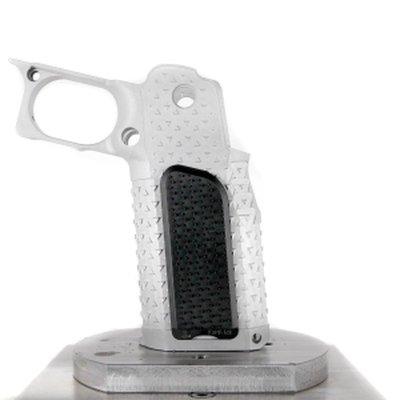 Atlas Gunworks Large Grip Panel, Left Side, Aggressive Texture, Aluminum