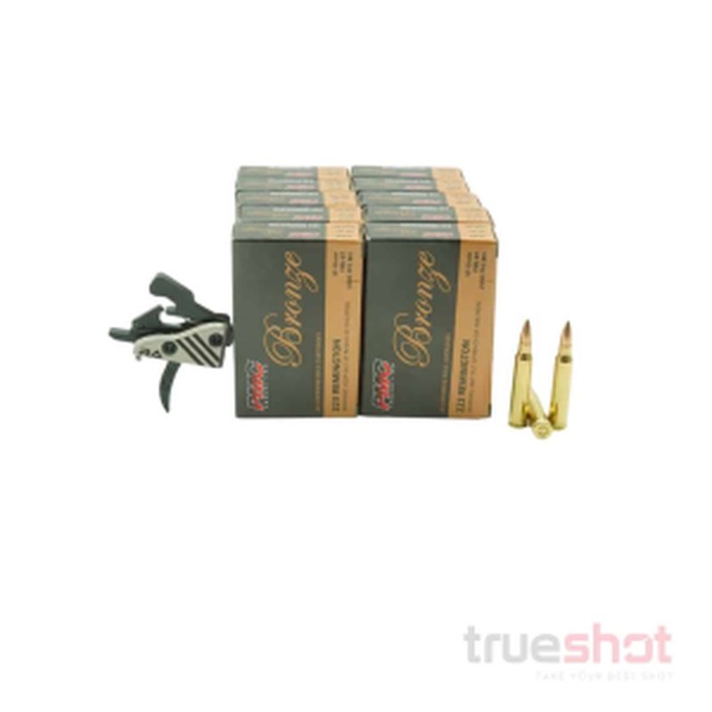 Rise Armament Rise Blitz Trigger Drop-In AR-15 Bundle 200 Rounds Ammo