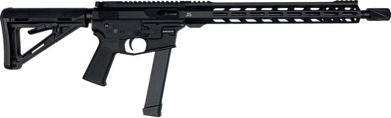 Jacob Grey JG9 Ballisto 9mm Semi-Automatic Rifle 16" Barrel Black Finish