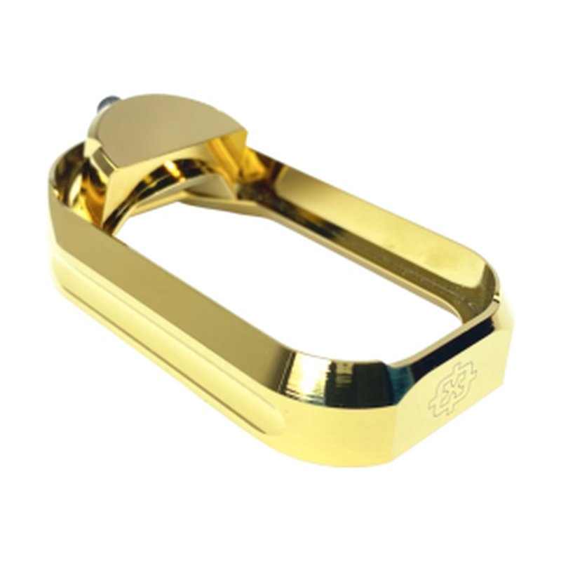 Cross Armory CRGFMWGD flared magwell aluminum gold anodized for Glock Gen 1-3