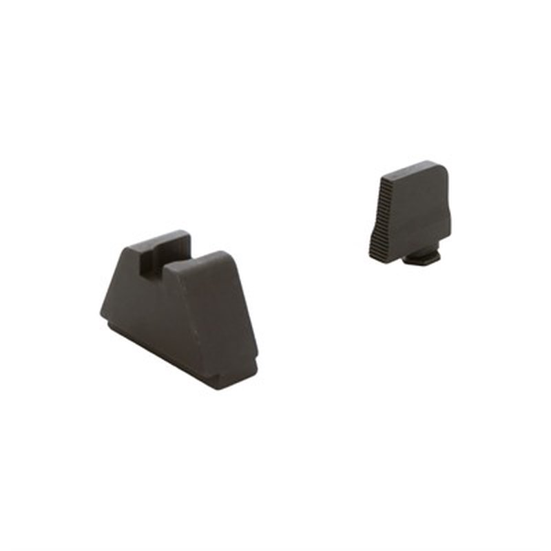 Ameriglo 5XL Tall Optic Compatible Front & Rear Serrated Sights Glock MOS