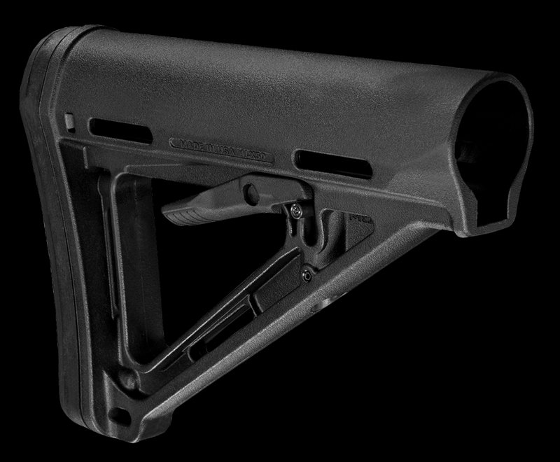 Magpul MOE Commercial-Spec Carbine Stock Black Polymer MAG401BLK