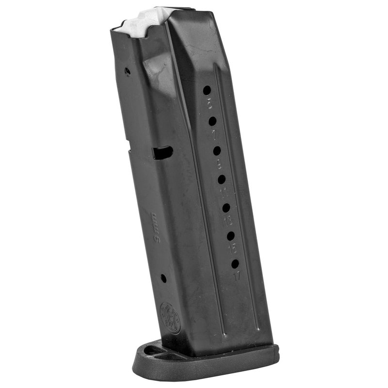 Smith & Wesson M&P 9mm 17-Round Factory Magazine Steel Body Polymer Base