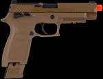 Sig Sauer ProForce M17 Airsoft Handgun CO2 6mm Plastic BB Coyote Tan