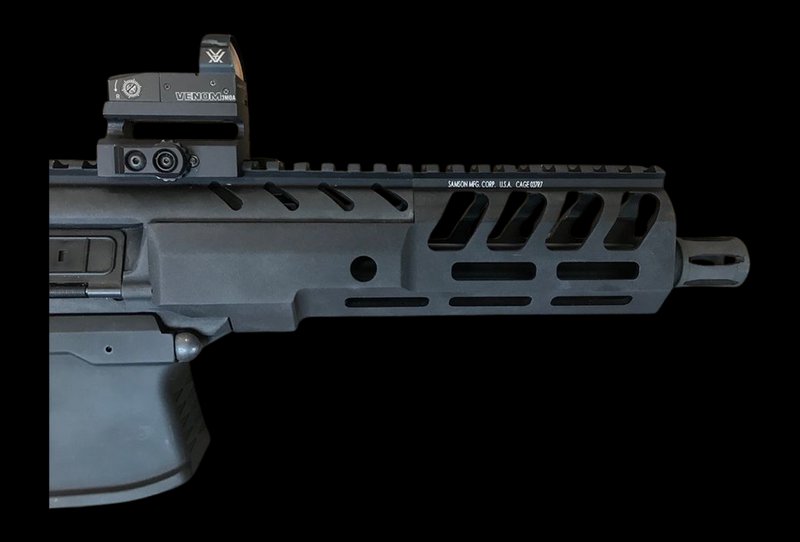 Samson MPX-8 MPX handguard rail M-LOK slots top Picatinny 010403101