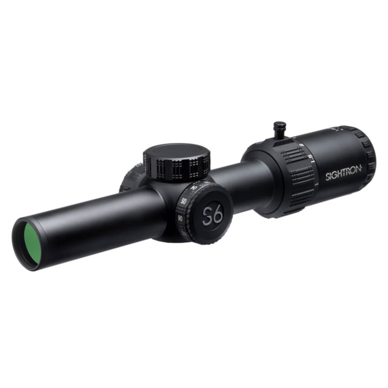 Sightron S6 1-6x24mm LPVO Rifle Scope, 30mm Tube, Second Focal Plane
