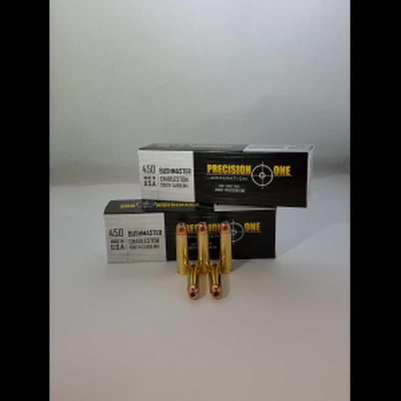 True Shot Ammo Precision One 450 Bushmaster 230 Grain FMJ Ammunition