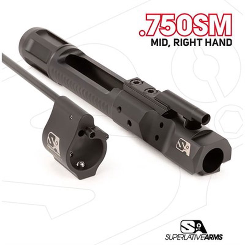 SUPERLATIVE ARMS LLC - AR-15 SOLID ADJUSTABLE GAS BLOCK