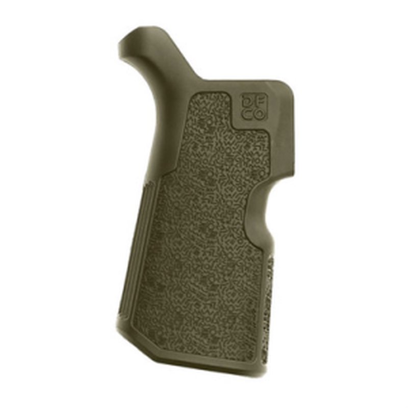 Die Free Co Kung Fu Grip OD Green Ergonomic AR-15 Grip