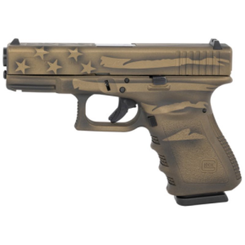 Glock G23 Gen 3 .40 S&W Compact Handgun 4.02" 13rd Coyote Cerakote
