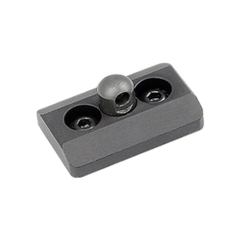 Midwest Industries M-LOK Aluminum Bipod Adapter for Harris Bipods (Anodized Black)