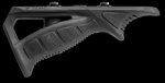 FAB Defense FX-PTKMB Ergonomic Angled M-LOK Foregrip (Rubberized Polymer) - Black