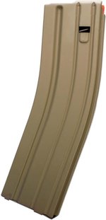 Global Ordnance AR15 Magazine 5.56x45mm NATO 40 Round Flat Dark Earth GO-AR15-40-FDE-40RD