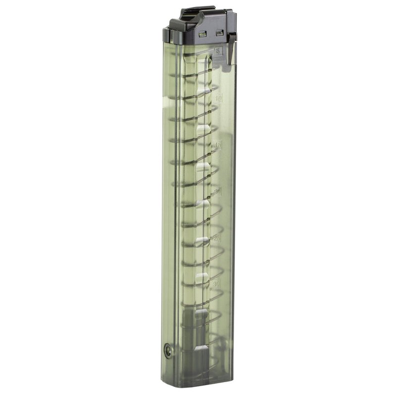 KCI USA APC9 9mm Magazine MZ050 Smoke Translucent Polycarbonate