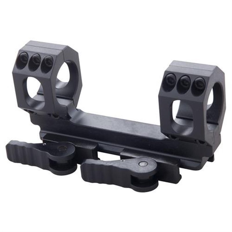 American Defense Manufacturing AD-RECON-S-1-STD 1in 0 MOA scope mount black